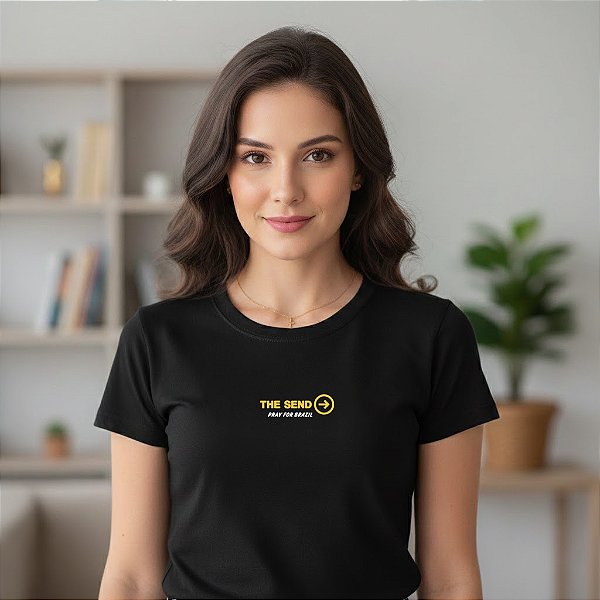 Camiseta Baby Look The Send