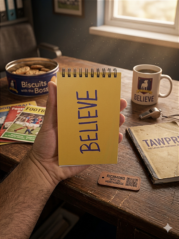 Bloco de Notas Believe da Série do Ted