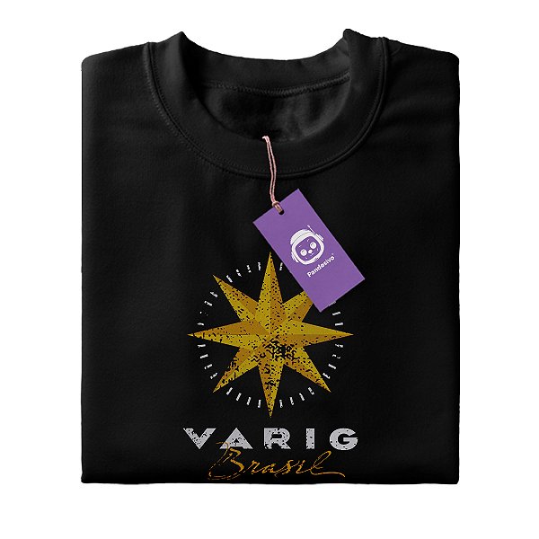 Camiseta Varig do Brasil Retrô