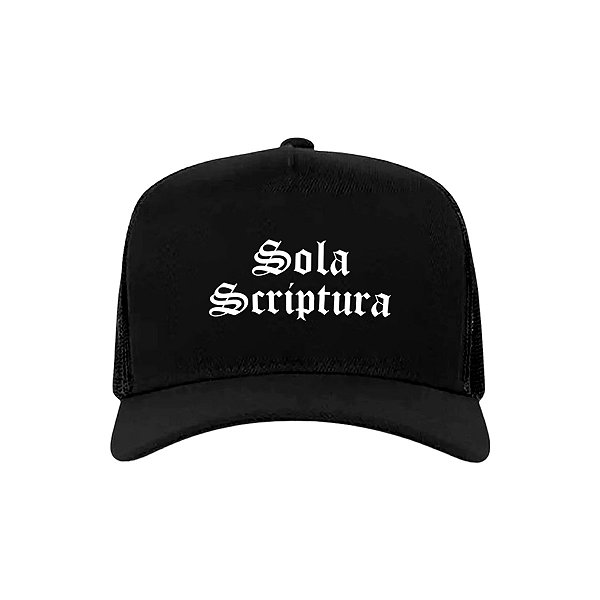 Boné Trucker Sola Scriptura