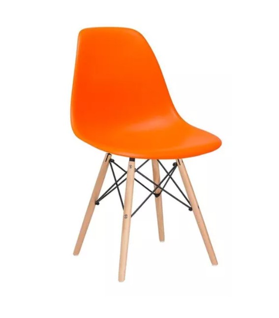 Cadeira eames laranja