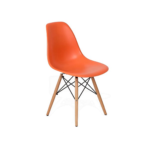 CADEIRA EAMES LARANJA