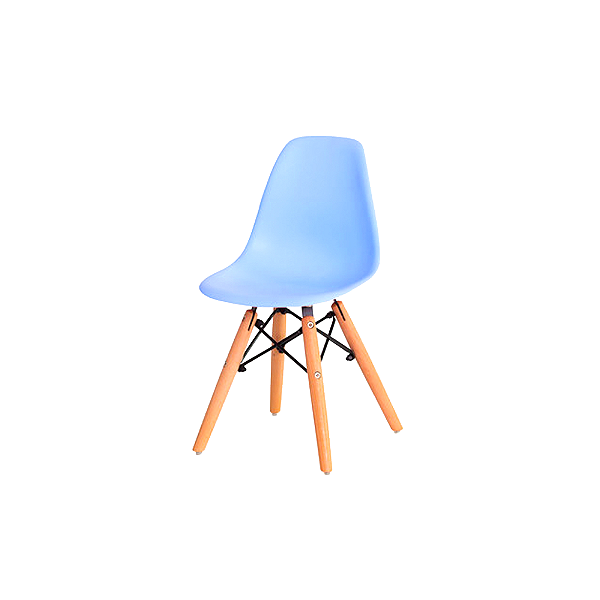 CADEIRA EAMES INFANTIL AZUL