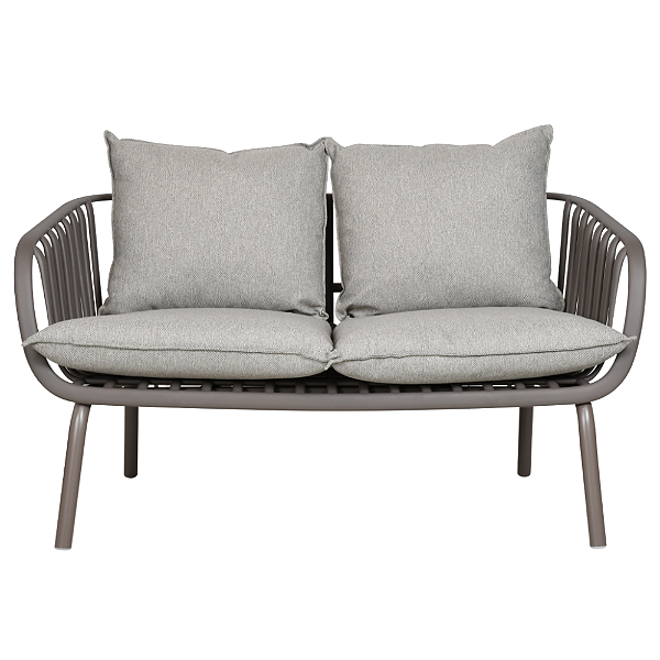 SOFA NORONHA 2 LUGAR. CINZA
