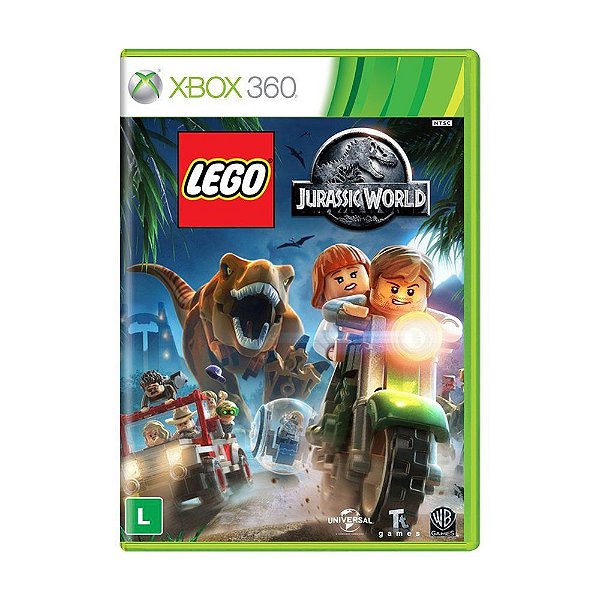 JOGO LEGO JURASSIC WORLD XBOX 360 USADO