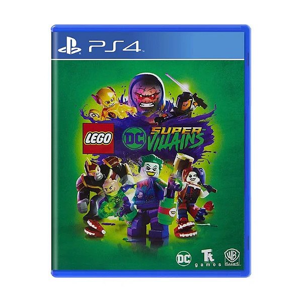 JOGO LEGO DC SUPER VILLAINS PS4 NOVO