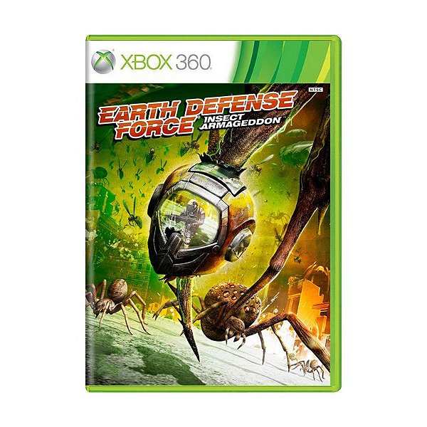 JOGO EARTH DEFENSE FORCE: INSECT ARMAGEDDON XBOX 360 USADO