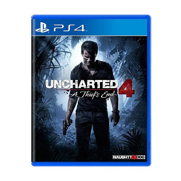 Uncharted 4 A Thief End Usado Original Ps4 Midia Física +nf