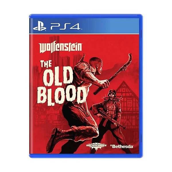 JOGO WOLFENSTEIN: THE OLD BLOOD PS4 USADO