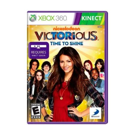 JOGO KINECT VICTORIOUS: TIME TO SHINE XBOX 360 USADO