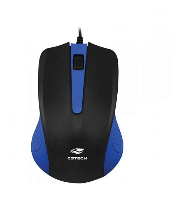 MOUSE C3TECH MS-20BL AZUL NOVO