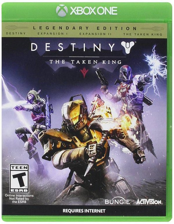 JOGO DESTINY: THE TAKEN KING XBOX ONE USADO