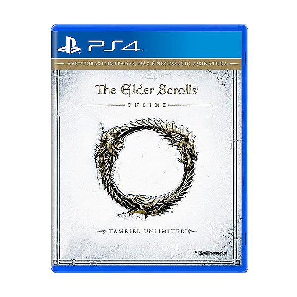 JOGO THE ELDER SCROLLS ONLINE PS4 USADO