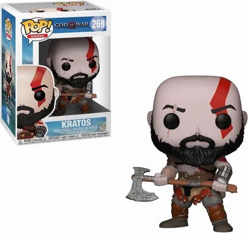 FUNKO POP! KRATOS GOD OF WAR #269 NOVO