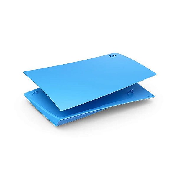 TAMPA DE CONSOLE PS5 VERSÃO COM DISCO STARLIGTH BLUE NOVO