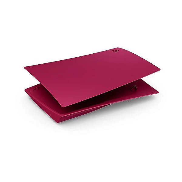 TAMPA DE CONSOLE PS5 VERSÃO COM MIDIA COSMIC RED NOVO