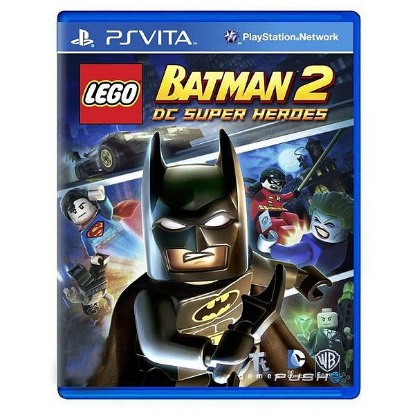 JOGO LEGO BATMAN 2 DC SUPER HEROES PS VITA USADO TLGAMES
