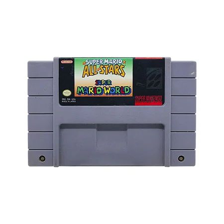 JOGO SUPER MARIO ALL-STARS/ SUPER MARIO WORLD SNES