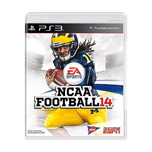 JOGO NCAA FOOTBALL 14 PS3 USADO
