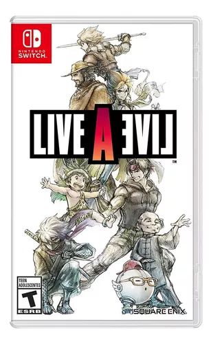JOGO LIVE A LIVE NINTENDO SWITCH USADO
