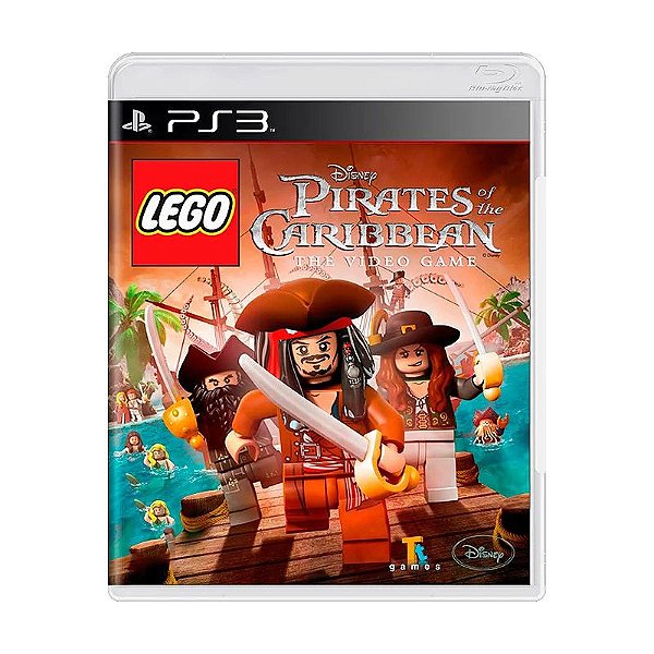 JOGO LEGO PIRATES OF THE CARIBBEAN: THE VIDEO GAME PS3 USADO