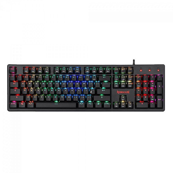 TECLADO MECANICO REDRAGON KAMA PTO SWITCH AZUL ABNT2 K578-RGB NOVO