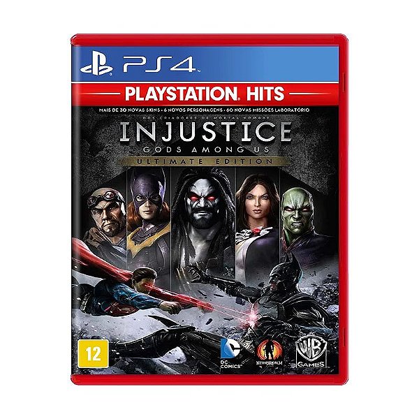 JOGO INJUSTICE: GODS AMONG US (ULTIMATE EDITION)  PS4 NOVO