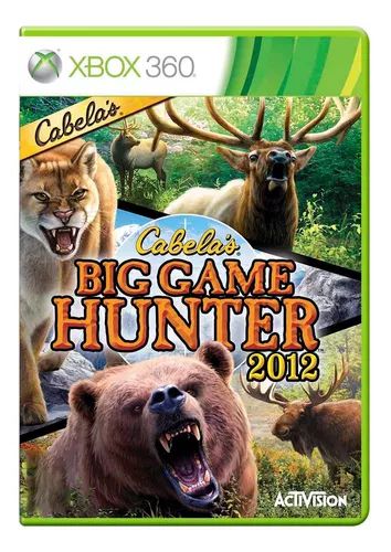 JOGO CABELA'S BIG GAME HUNTER 2012 XBOX 360 USADO