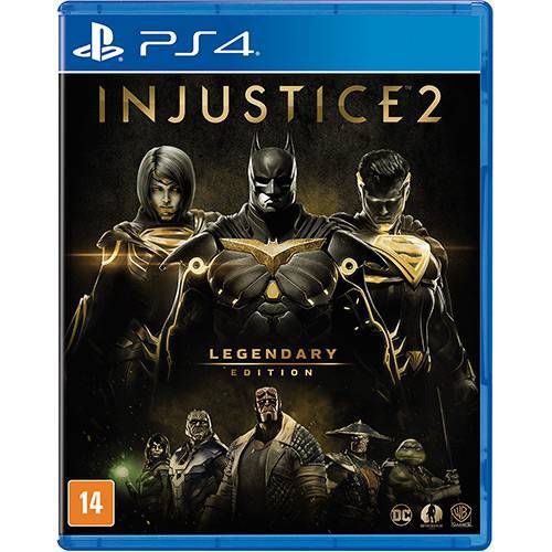 JOGO INJUSTICE 2: LEGENDARY EDITION PS4 USADO