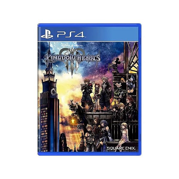 JOGO KINGDOM HEARTS III PS4 USADO