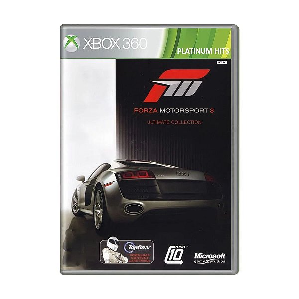 JOGO FORZA MOTORSPORT 3 XBOX 360 USADO