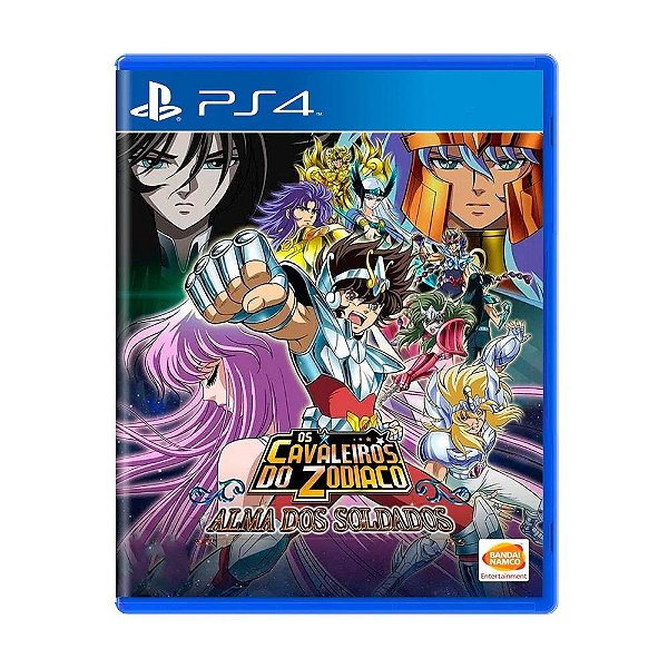 JOGO OS CAVALEIROS DO ZODIACO: ALMA DOS SOLDADOS PS4 USADO