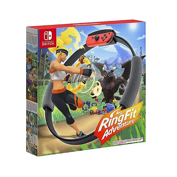 JOGO RING FIT ADVENTURE NINTENDO SWITCH NOVO