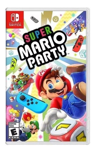 JOGO SUPER MARIO PARTY NINTENDO SWITCH NOVO