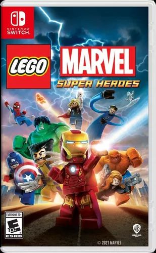 JOGO LEGO MARVEL SUPER HEROES NINTENDO SWITCH NOVO