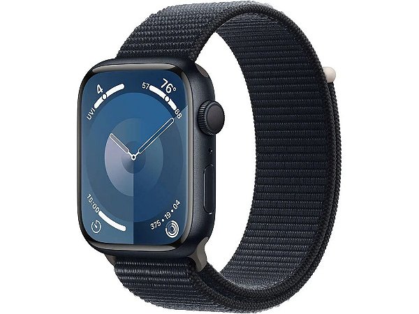APPLE WATCH SERIES 9 GPS 45MM MEIA-NOITE USADO