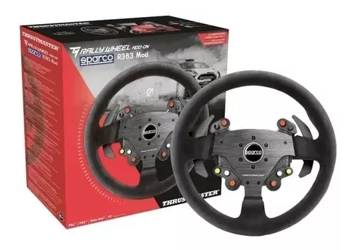 VOLANTE THRUSTMASTER RALLY SPARCO R383 PS4/XBOX ONE E PC NOVO
