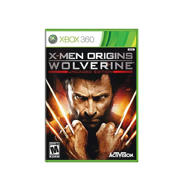 X-MEN ORIGINS WOLVERINE: UNCAGED EDITION XBOX 360 USADO