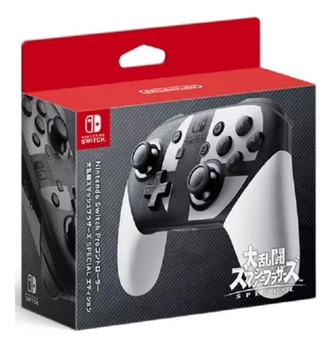 CONTROLE NINTENDO SWITCH PRO BRANCO USADO