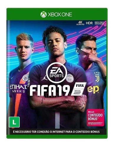 JOGO FIFA 19 XBOX ONE NOVO
