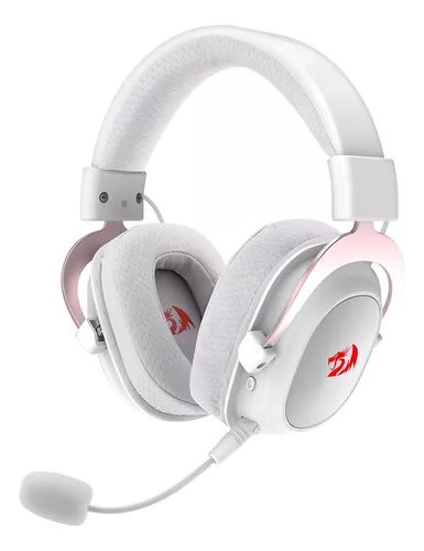 HEADSET GAMER REDRAGON ZEUS PRO BRANCO NOVO