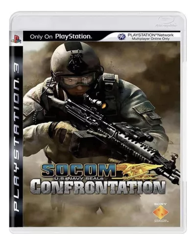 JOGO SOCOM U.S. NAVY SEALS CONFRONTATION PS3 USADO