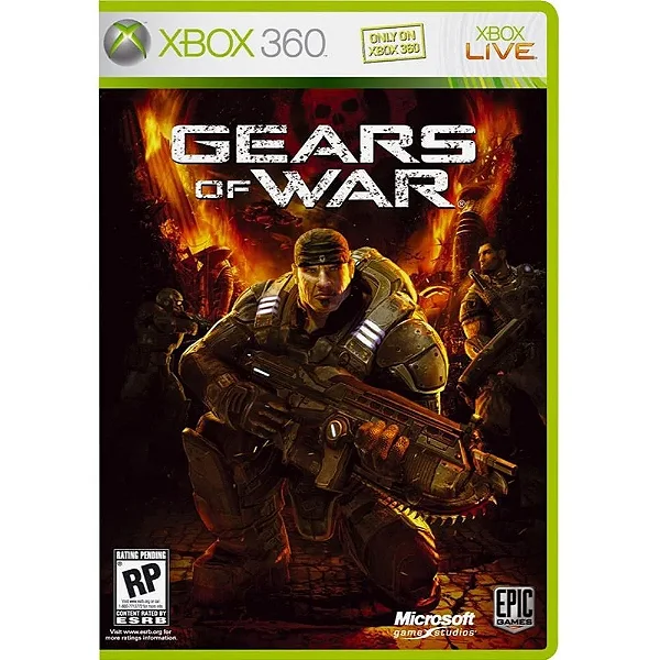 JOGO GEARS OF WAR XBOX 360 USADO