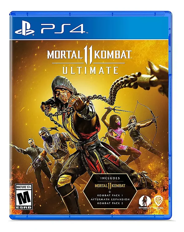 JOGO MORTAL KOMBAT 11 ULTIMATE PS4 NOVO