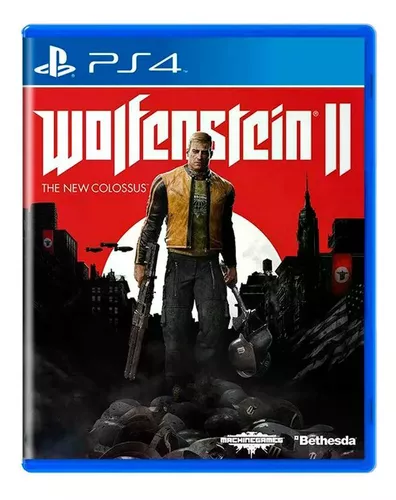 JOGO WOLFENSTEIN II THE NEW COLOSSUS PS4 USADO