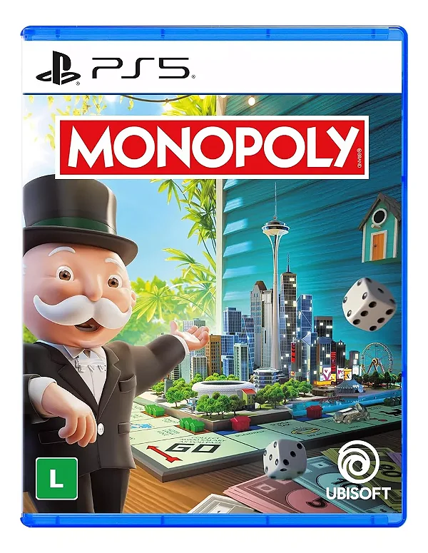JOGO  MONOPOLY PS5 NOVO