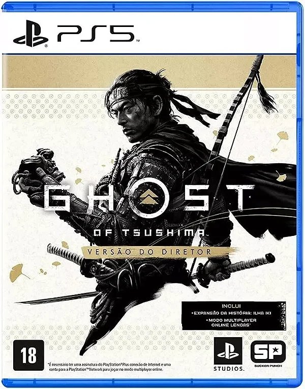 GHOST OF TSUSHIMA EDIÇÃO DIRETOR PS5 NOVO