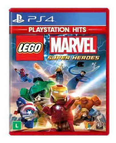 JOGO LEGO MARVEL SUPER HEROES PS4 USADO