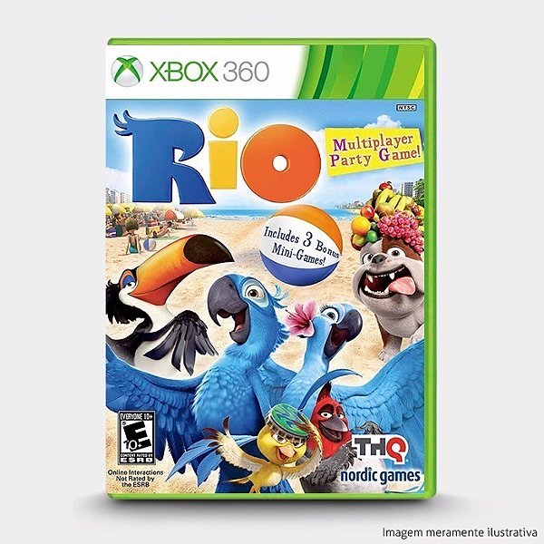 JOGO RIO XBOX 360 USADO