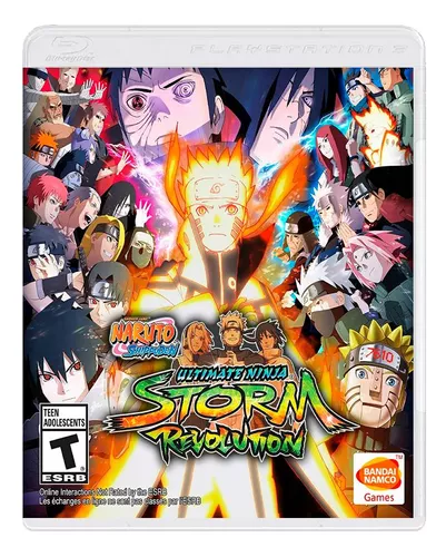 JOGO NARUTO SHIPPUDEN ULTIMATE NINJA STORM REVOLUTION PS3 USADO